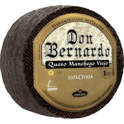 ***Mega Liquidación*** Queso Don Bernardo Serie Oro Puro De Oveja DOP Queso Manchego 2,7Kg. Aprox.